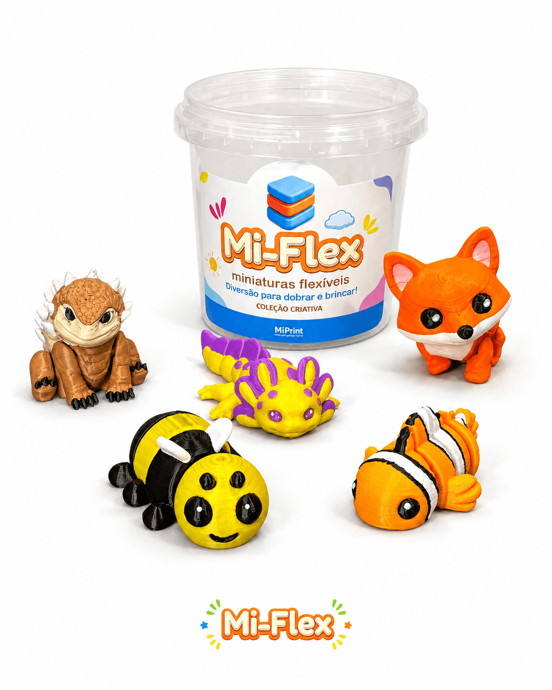 Kit Mi-Flex – Pote com 5 Unidades Sortidas